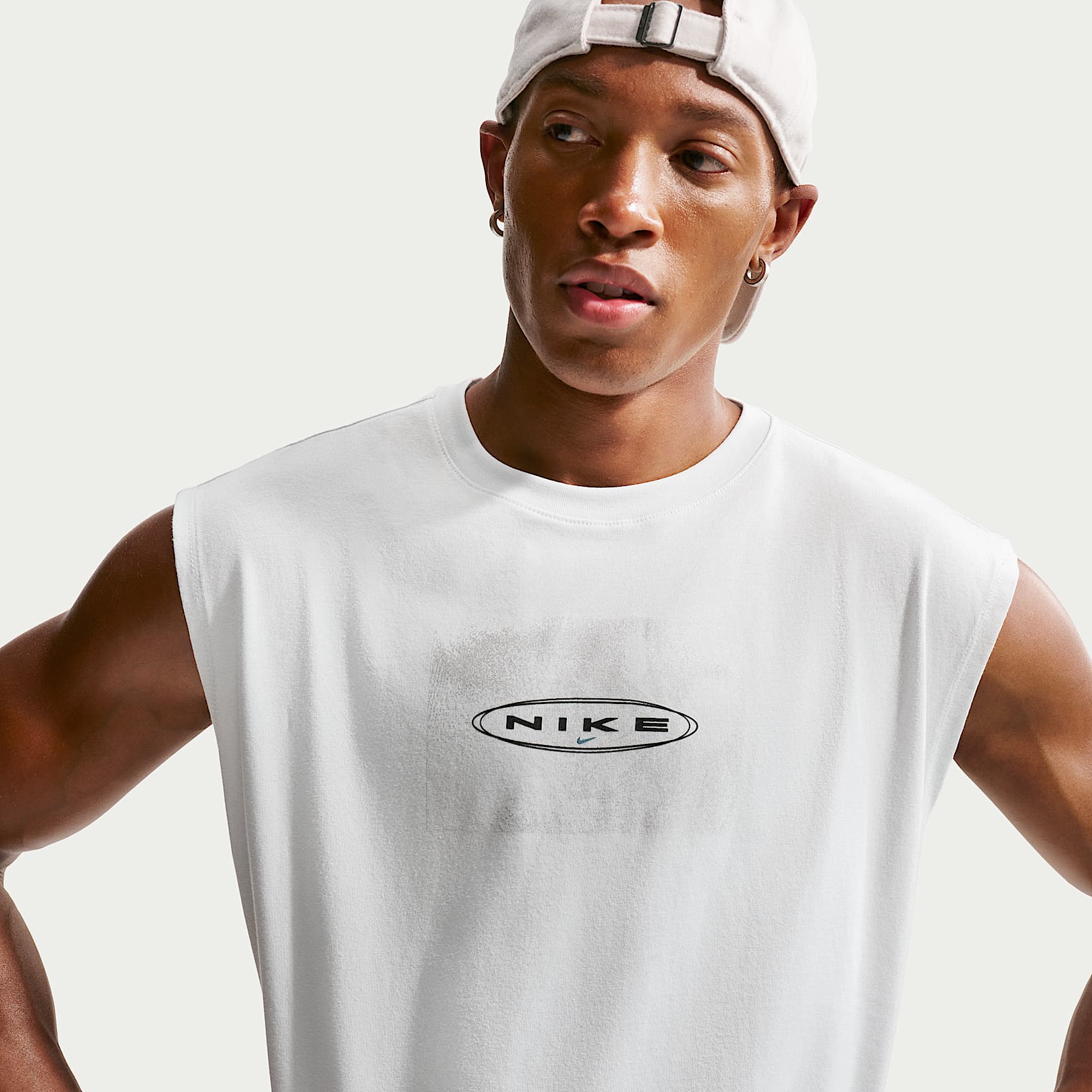 Nike Men's Loose Sleeveless Running T-Shirt. Nike.com